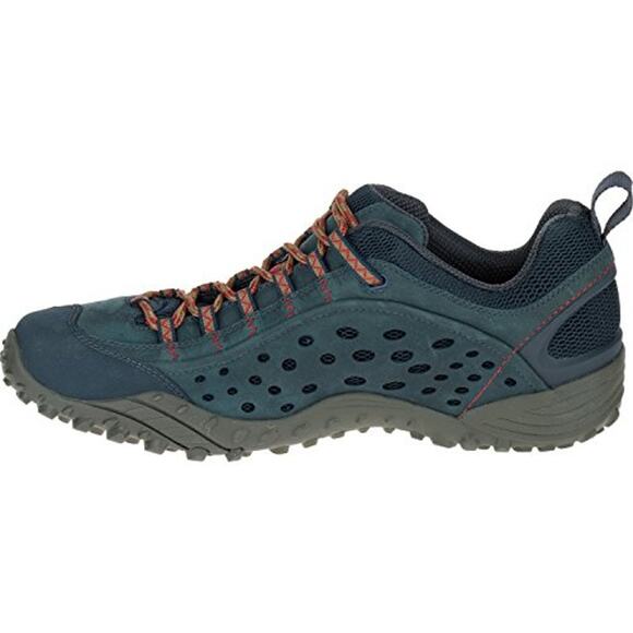 NWT Merrell Men’s Walking Hiking Shoes Blue Wing Size 12 Trail Sneakers - Picture 3 of 3